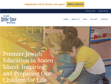 Tablet Screenshot of jewishlittlestar.org